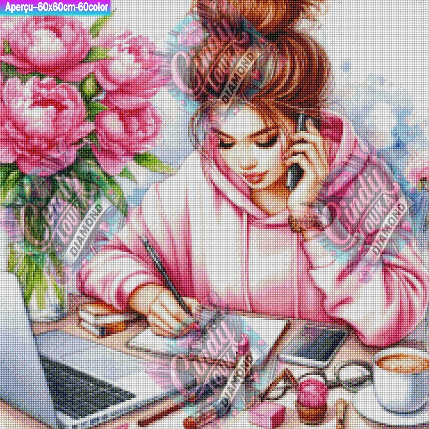 Business Woman 60x60 cm