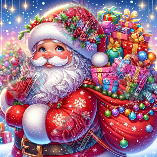Le Noël du Père Noël  60x60 cm