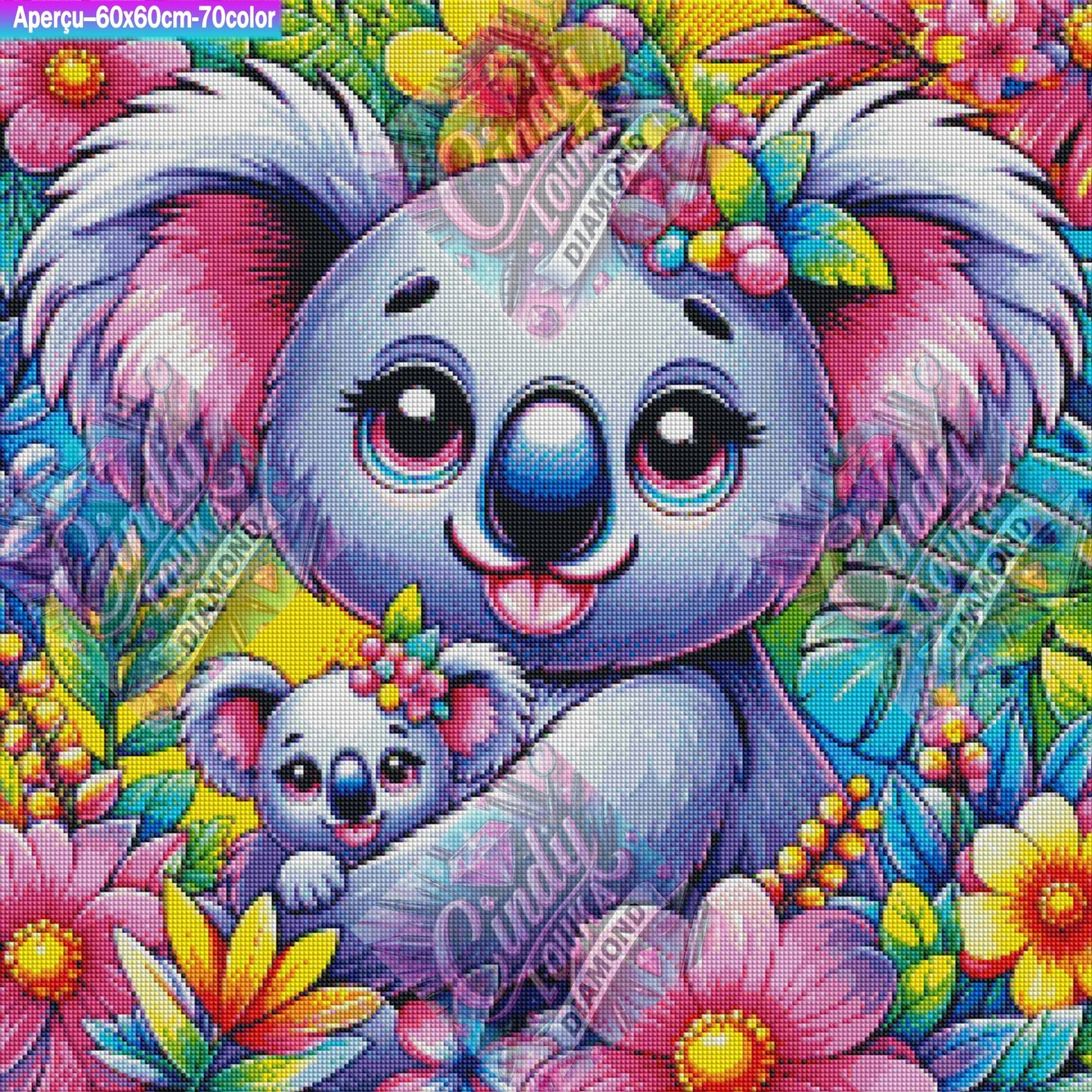 Douceur Des Îles 60x60 cm