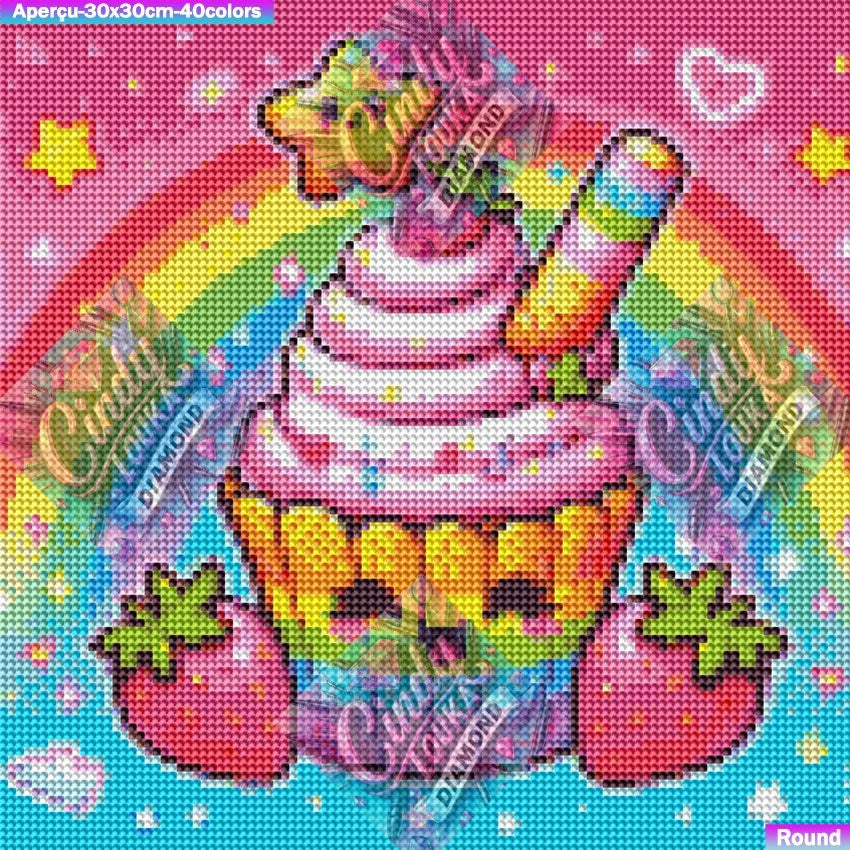 Plaisir Sucré 30x30 cm