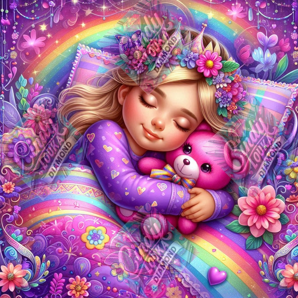 Douce Nuit Enchantée 70x70 cm