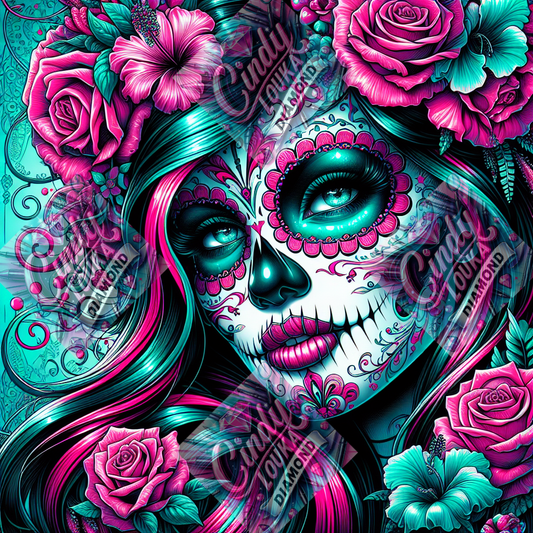 Mystique Mexicaine 70x70 cm