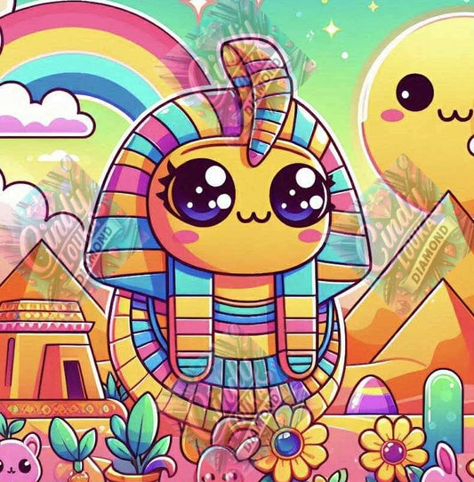 Féerie d Égypte 30x30 cm