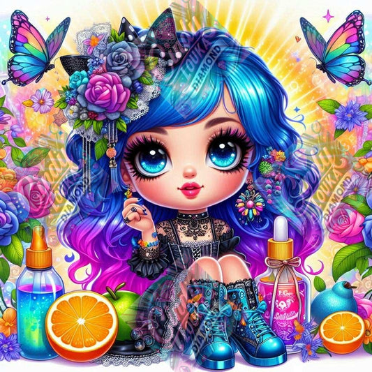 Princesse Fruitée 70x70 cm