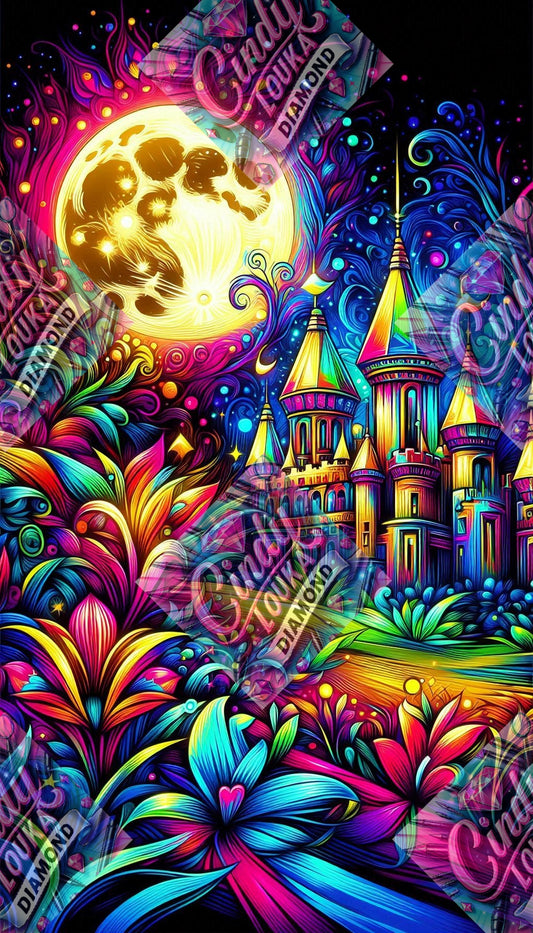 Le Château des Lumières 60x100