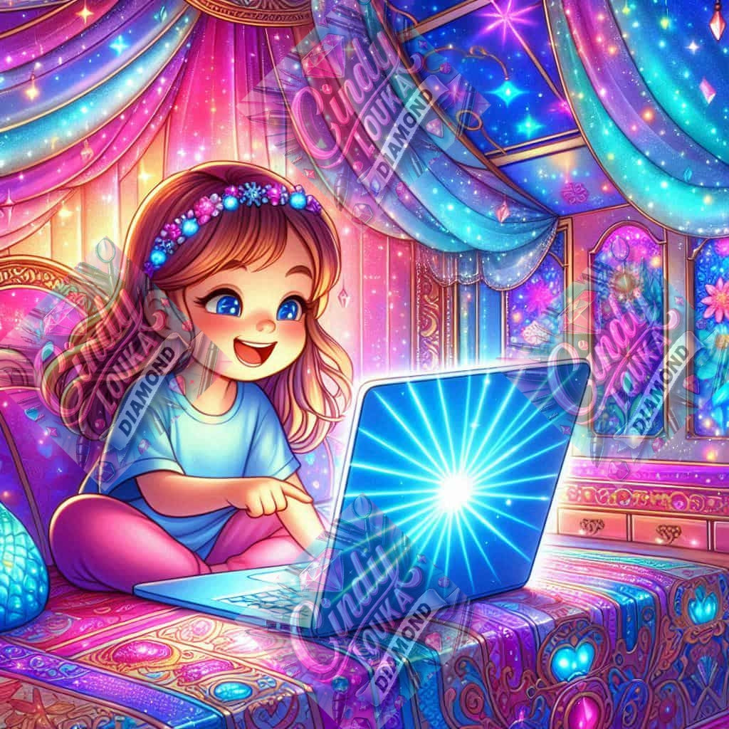 La Magie D un Clic 70x70 cm