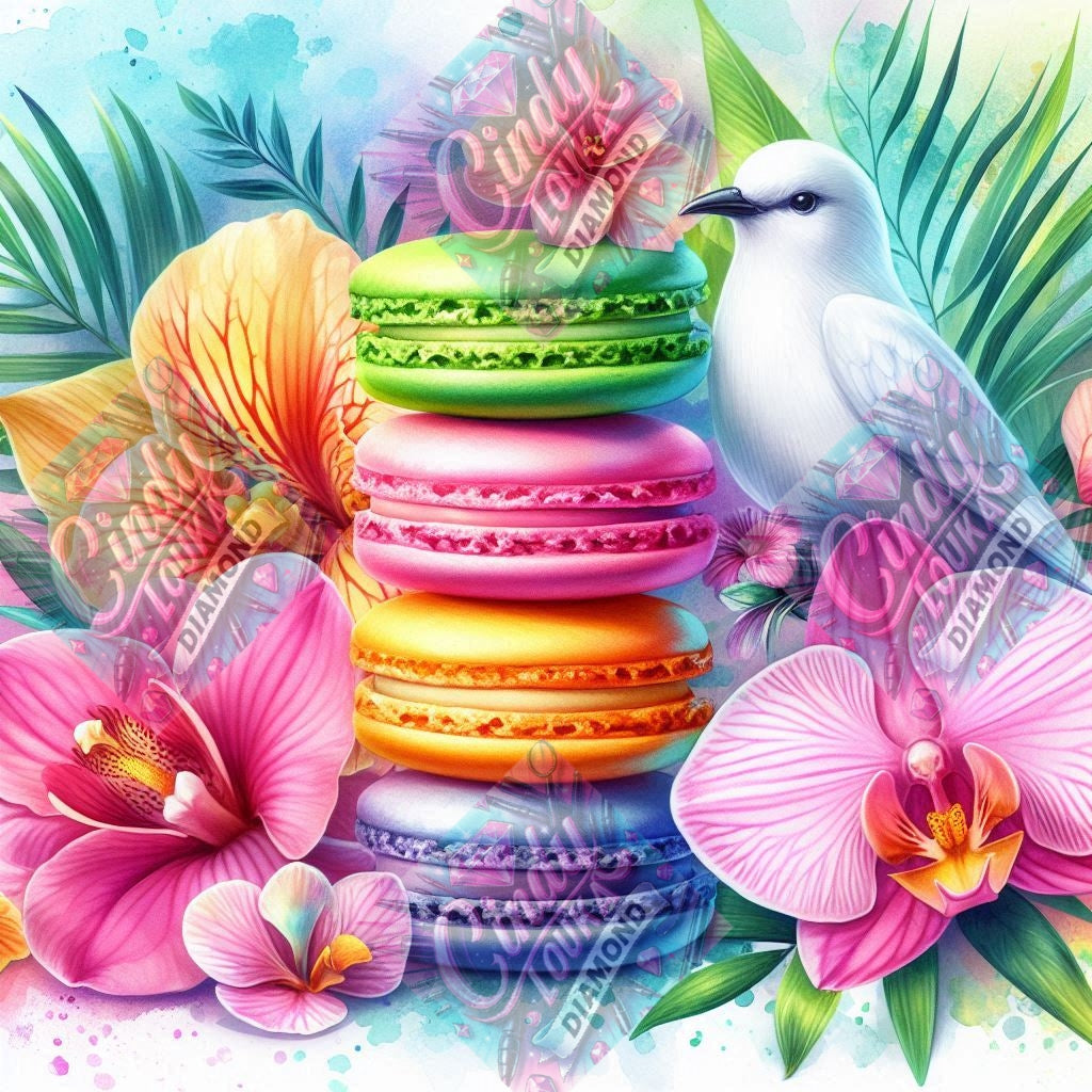 Douceurs Gourmandes 50x50 cm