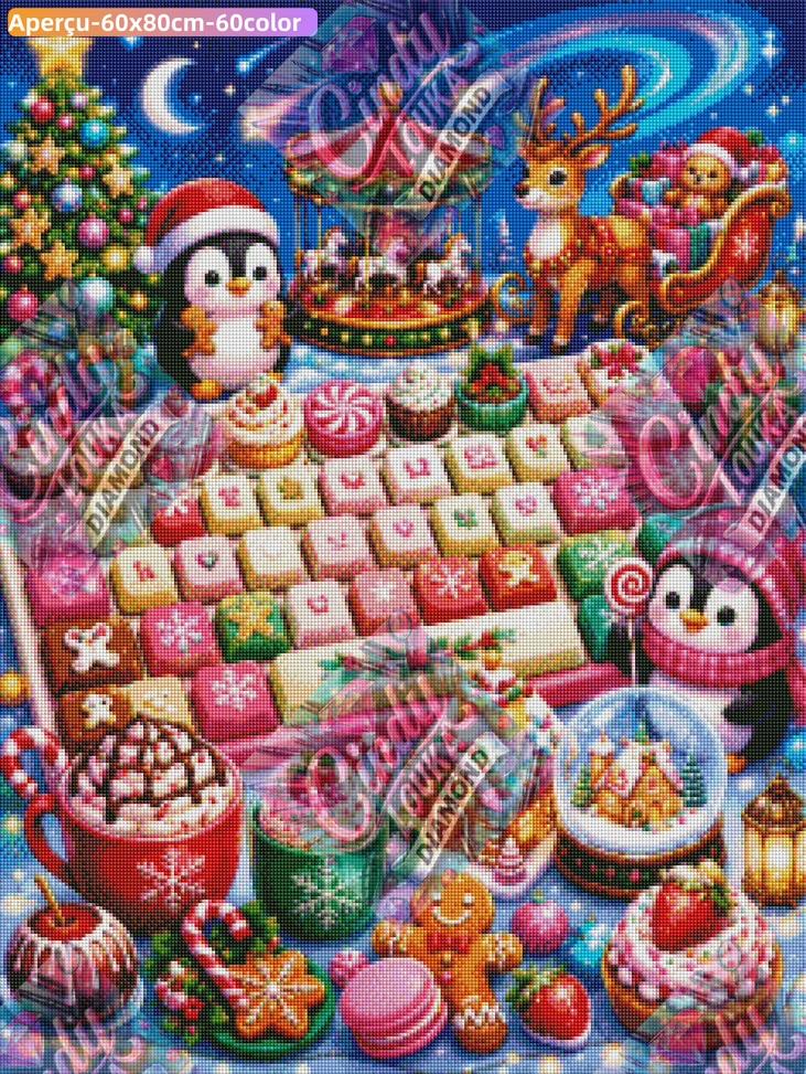 Le Clavier Magique de Noël 60x80 cm
