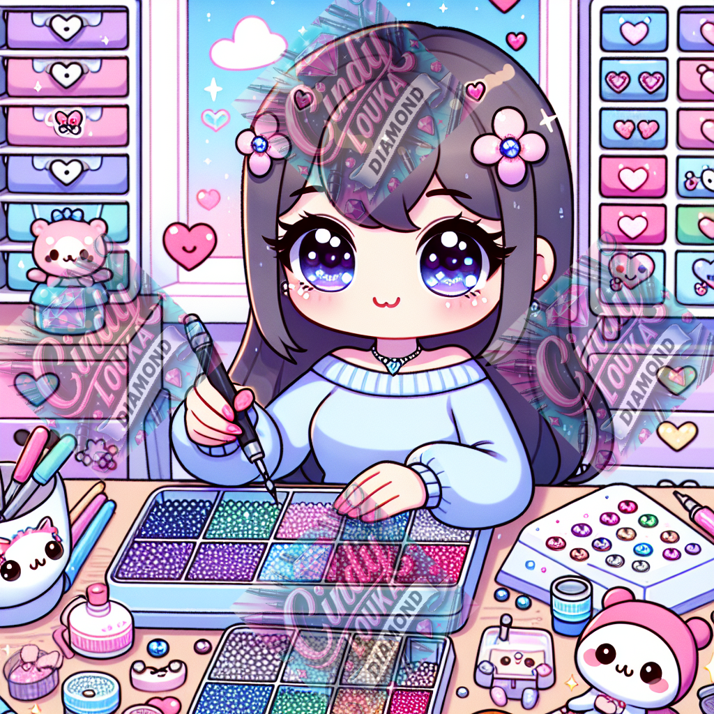 Atelier de Douceurs Kawaii 50x50 cm