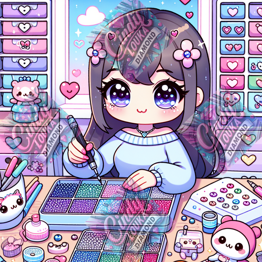 Atelier de Douceurs Kawaii 50x50 cm