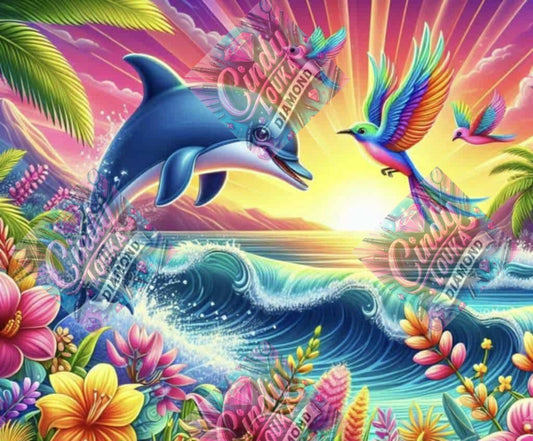 Explosion Tropicale 50x70 cm