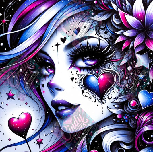 Larmes d'Etoiles 60x60 cm