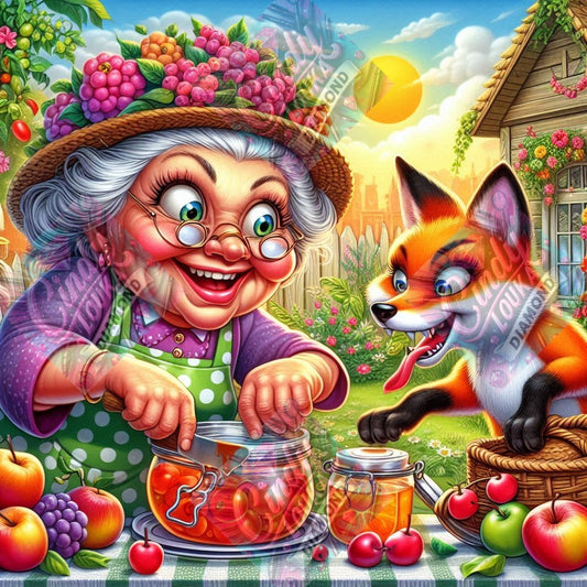 Saveurs de Grand Mère 70x70 cm