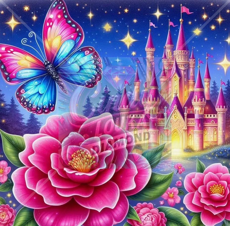 Le Palais des Nuits Étincelantes 70x70 cm
