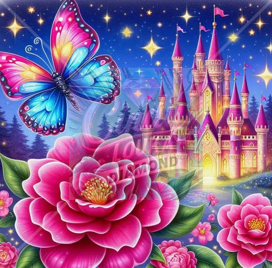 Le Palais des Nuits Étincelantes 70x70 cm