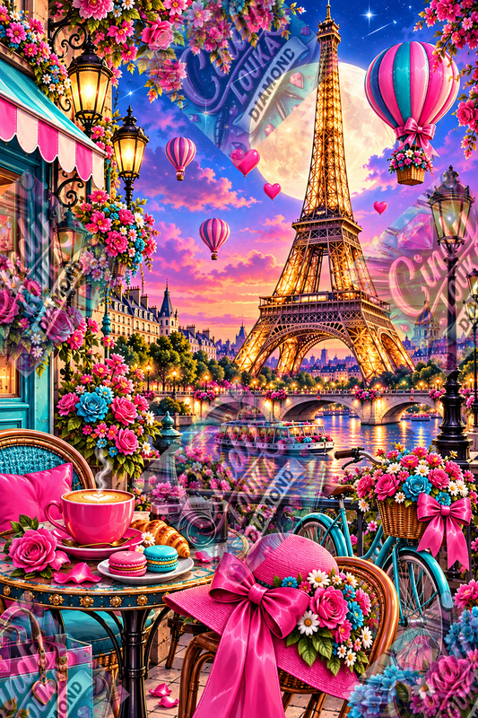 Rêverie parisienne 60x90 cm