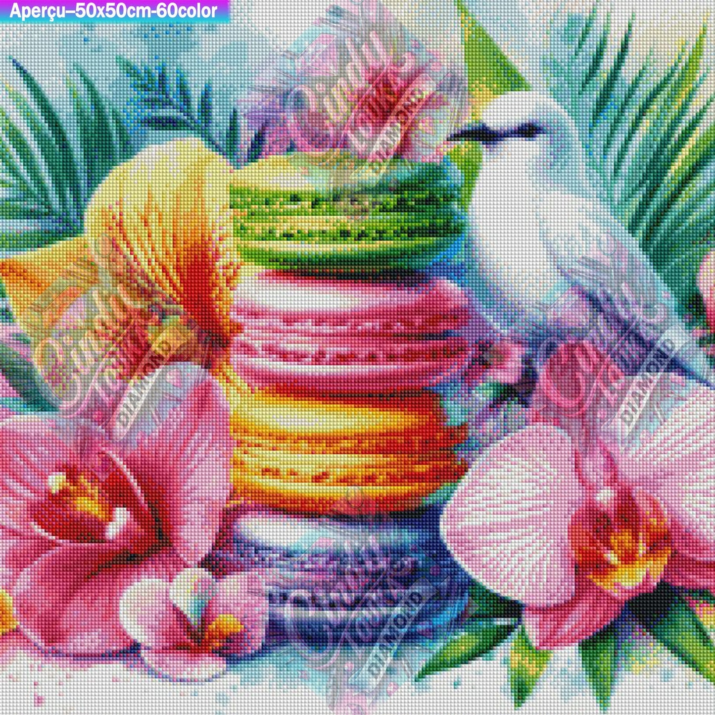 Douceurs Gourmandes 50x50 cm