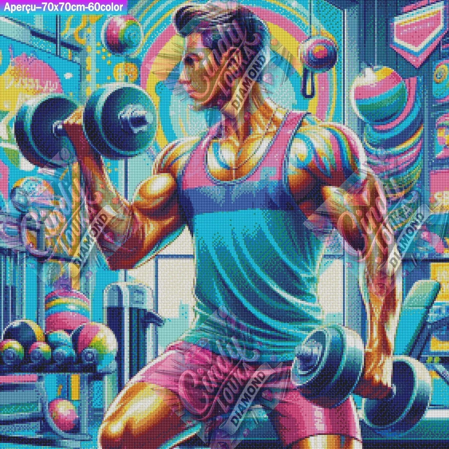 Intensité Max 70x70 cm