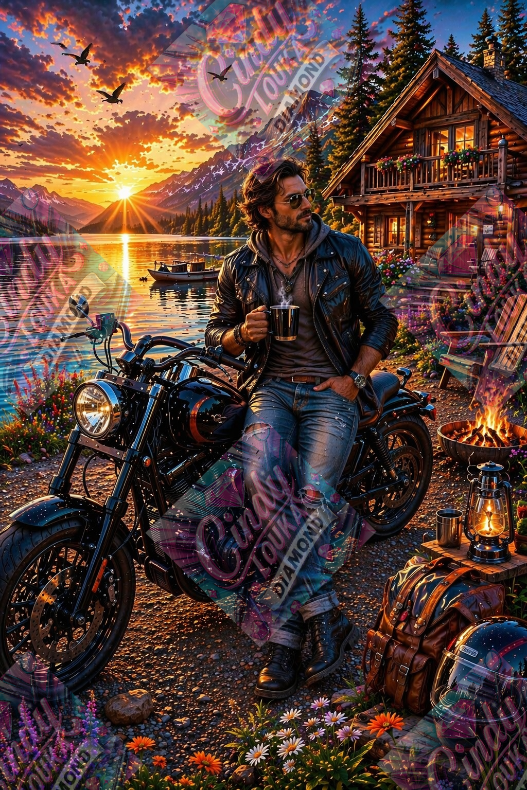 Esprit Rider Sauvage 60x90cm