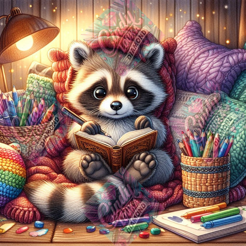 Coloriage cosy 70x70 cm