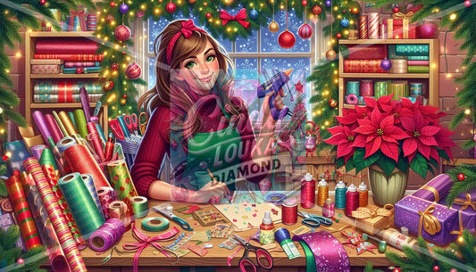 L Atelier Magique de Noël 60x106 cm