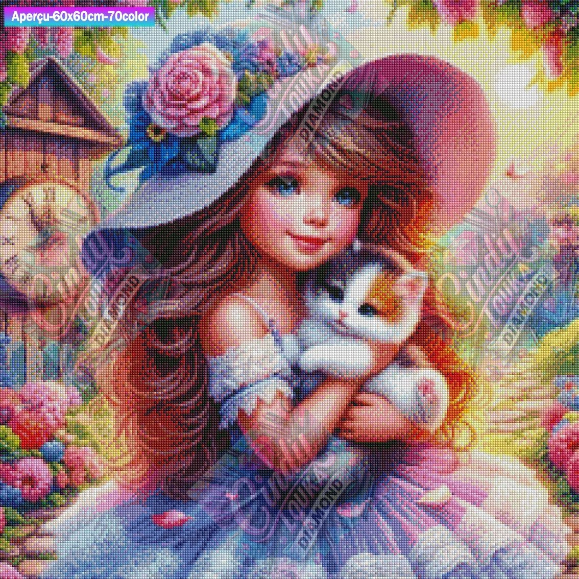 Un Souffle de Tendresse 60x60 cm
