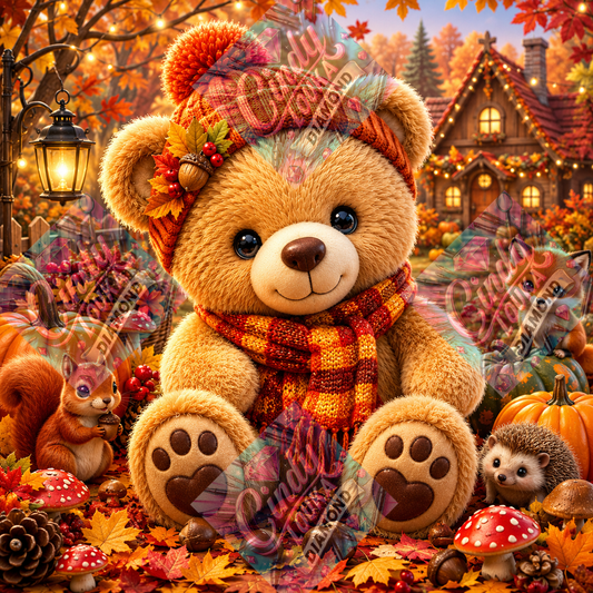 Sous le Charme de l'Automne 70x70 cm