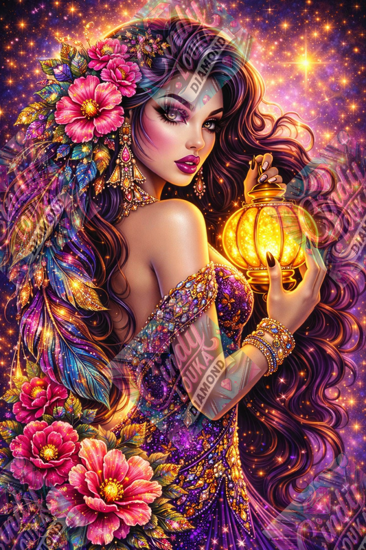 La Belle des Lumières 60x90 cm