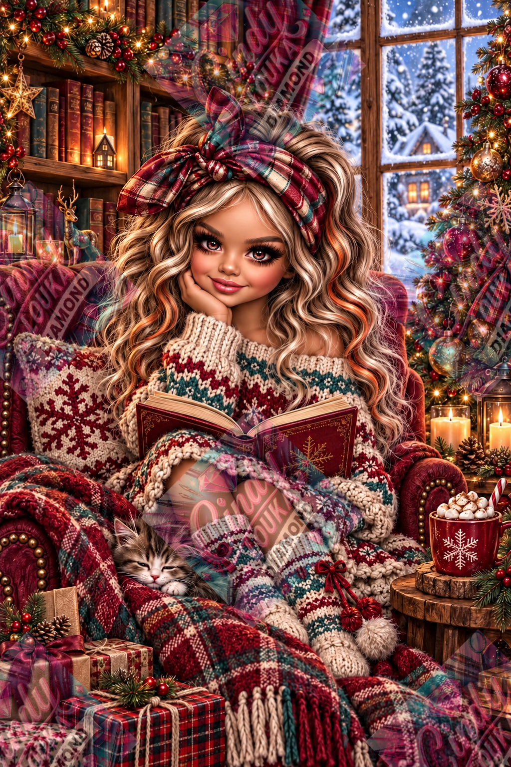 Un Chapitre de Noël 60x90 cm