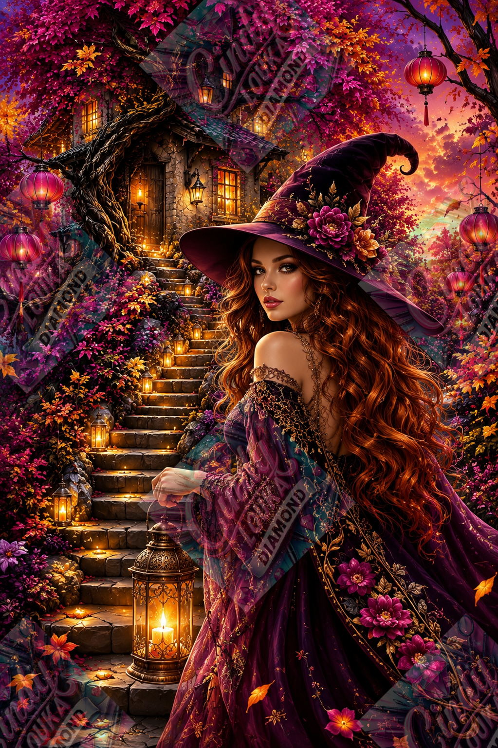 Le Secret du Cottage Enchanté 70x105 cm