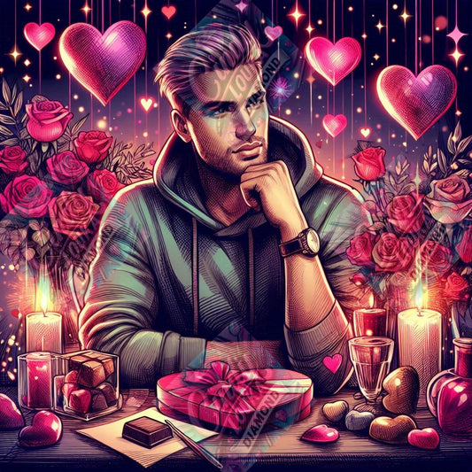 Gentleman Valentin 70x70 cm