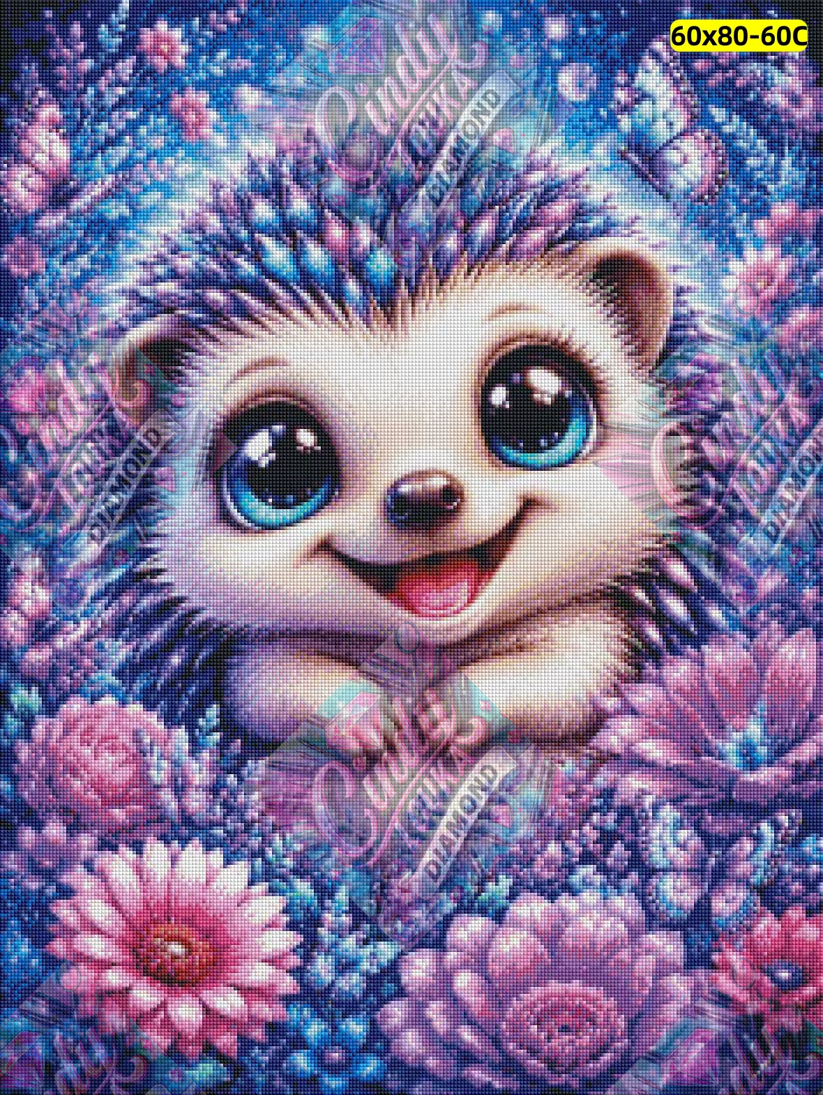 Bouille d Amour Cosmique 60x80 cm