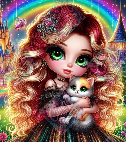 La Belle du Royaume Iridescent 60x70 cm