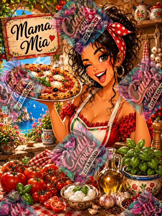 La Bella Pizzaiola 60x80 cm