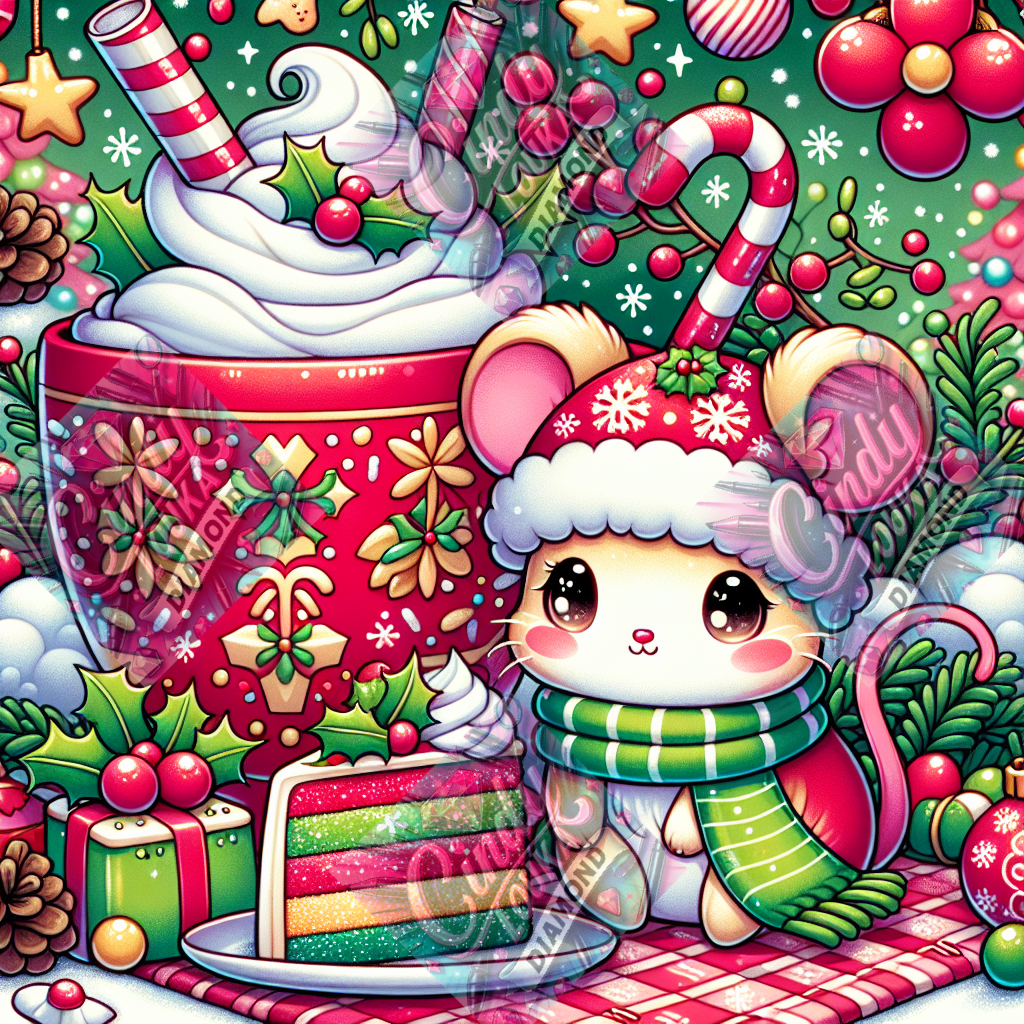 Petit Monde De Douceurs 60x60 cm