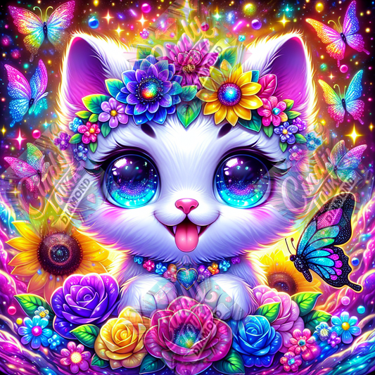 Chat Mystique 60x60 cm