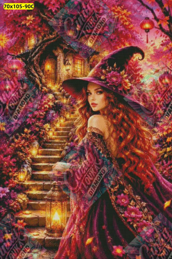 Le Secret du Cottage Enchanté 70x105 cm