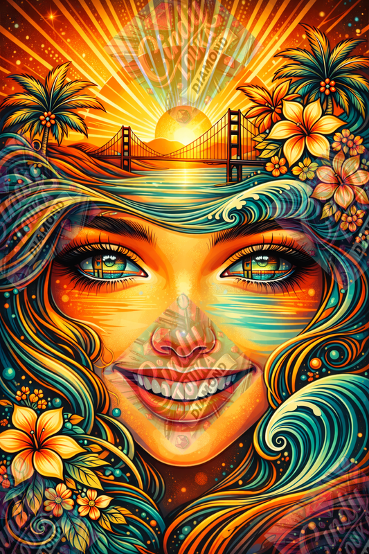 Eclat Californien 60x90 cm