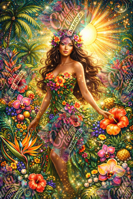 La Reine du Soleil Exotique 60x90 cm
