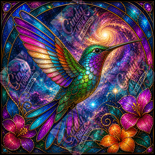 L’Envol Galactique 80x80 cm