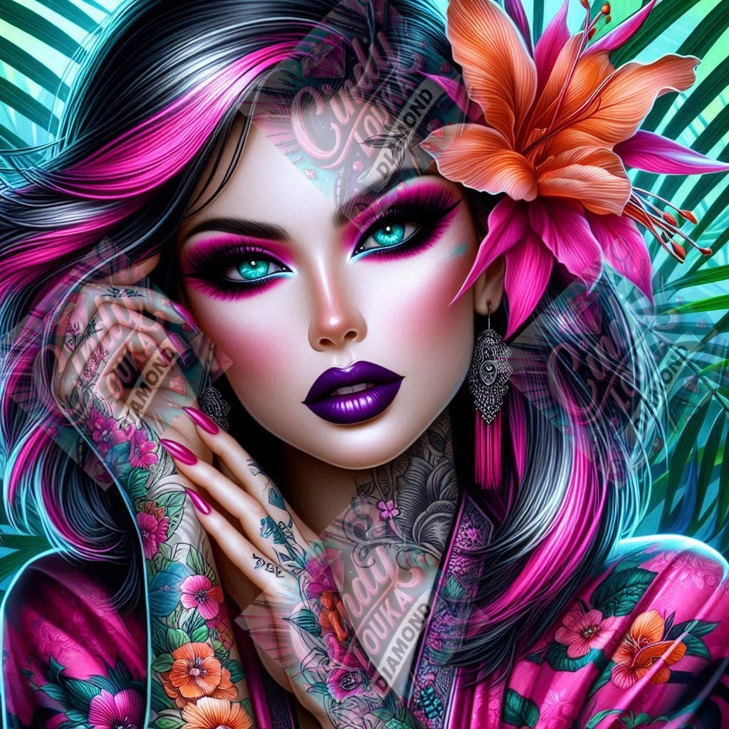 Regard de Braise 70x70 cm