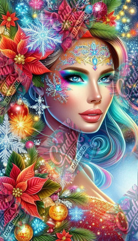 La Belle Aux Flocons De Cristal 60x105 cm