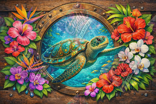 Voyage Au Cœur De l’Océan 60x90 cm