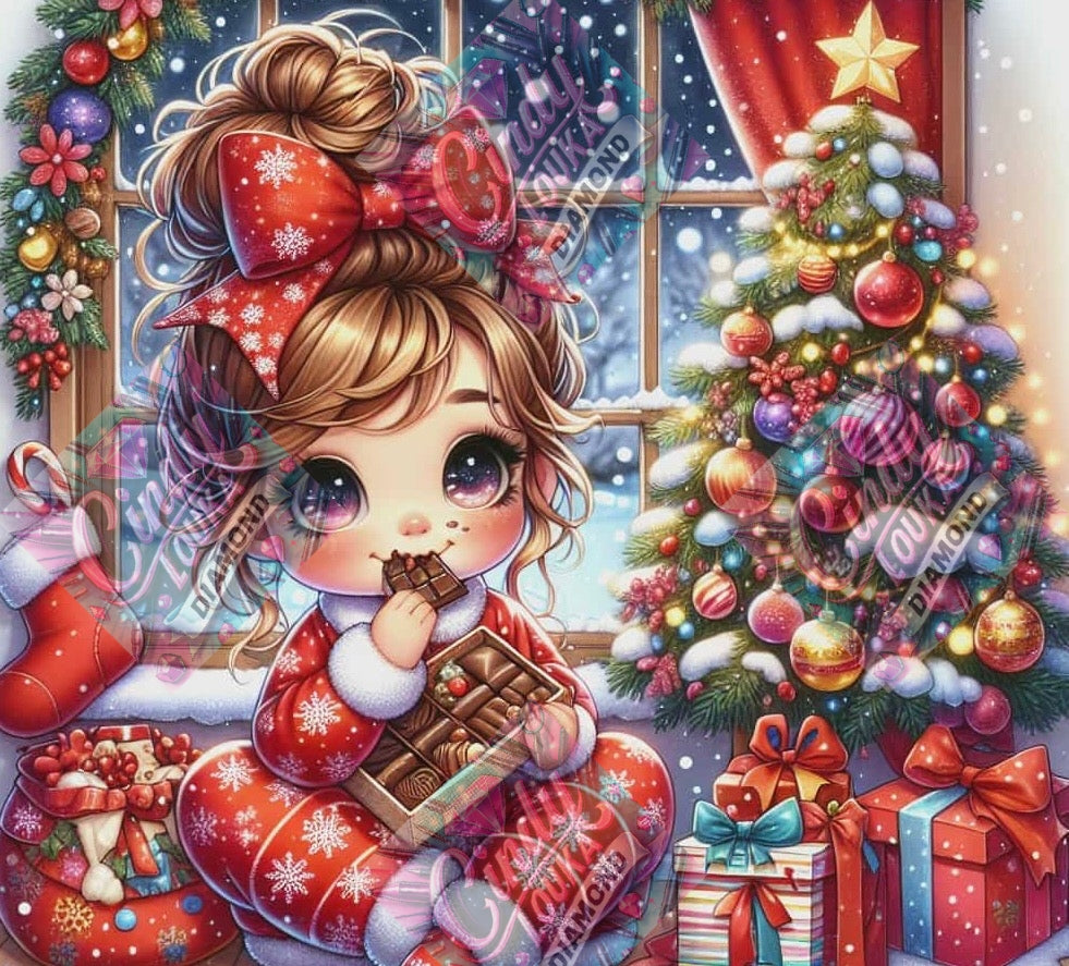 Magie Sucrée Au Coin Du Sapin 70x70 cm