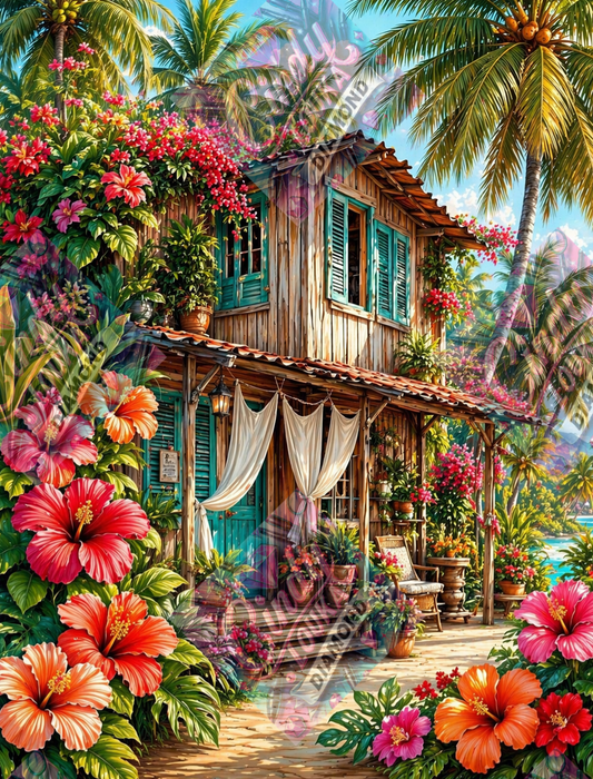 Douce Escapade Exotique 60x80 cm