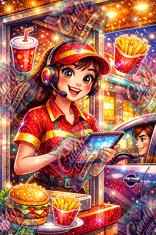 Allô, un Double Cheese !!! 60x90 cm