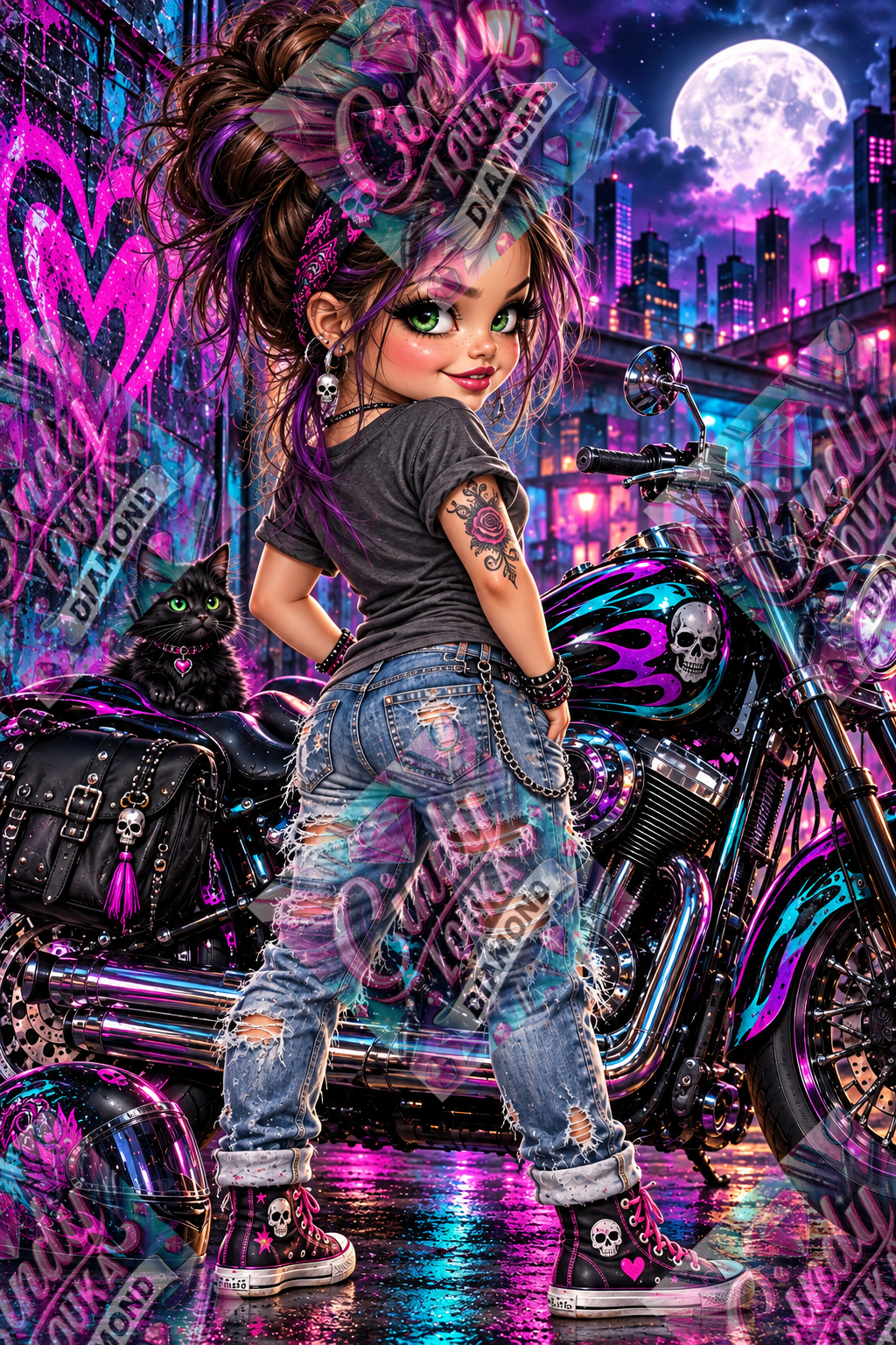 Rebelle Sauvage 60x90 cm