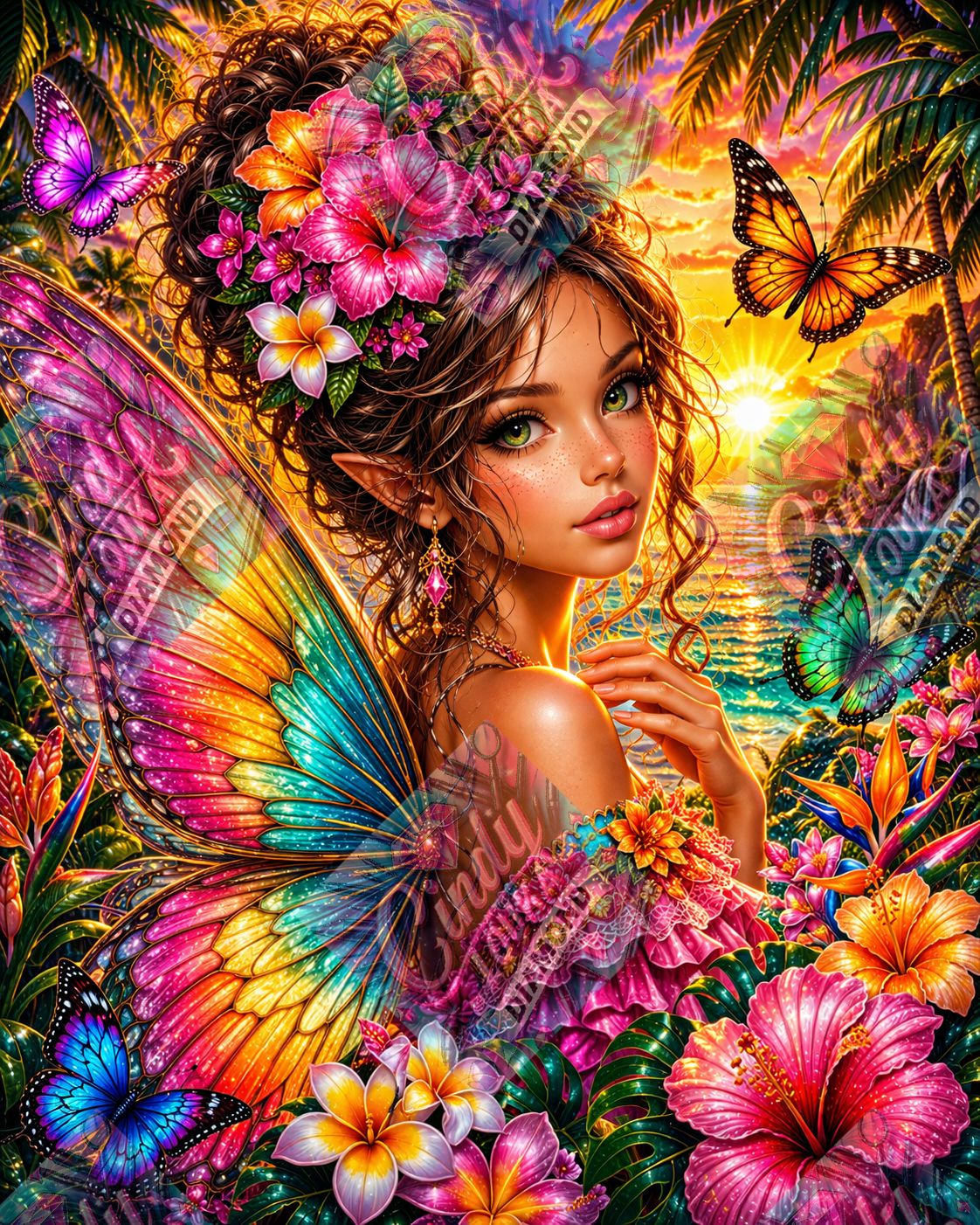 Beauté Elfique 72x90 cm
