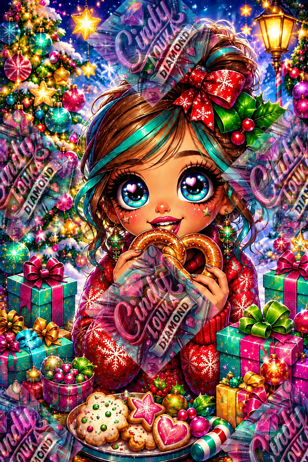 Le Noël des Douceurs 60x90 cm