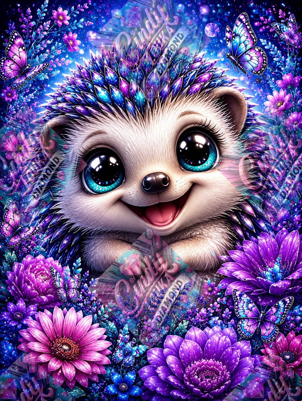 Bouille d Amour Cosmique 60x80 cm